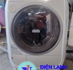 Máy giặt Hitachi BD-V2100R giặt 9kg sấy 6kg date 2009