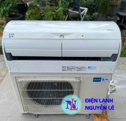 Máy lạnh cũ MITSUBISHI 2HP Inverter Plasma ion màn hình, mắt thần cảm biến (2013)