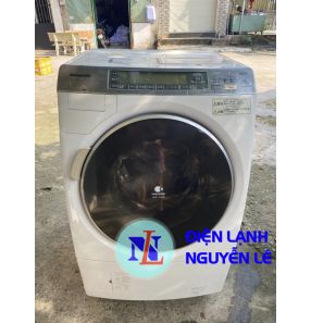 Máy giặt + Sấy PANASONIC NA-VX7200R date 2013 sấy block, Tiết kiệm điện, Nanoe, hình thức còn mới >9
