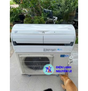 Máy lạnh cũ MITSUBISHI 2HP Inverter Plasma ion màn hình, mắt thần cảm biến (2013)